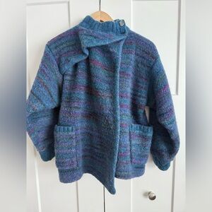 Vintage Ms Poodle 100% Virgin Wool Made in Canada Sweater